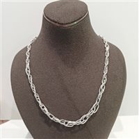 Collana Vidali Gioielli Donna in Oro bianco COOR-19-34 - COOR-19-34